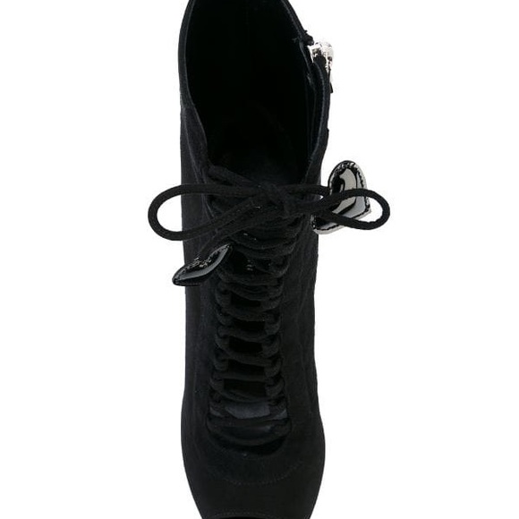 Philipp Plein black suede booties size 36 - Picture 5 of 6